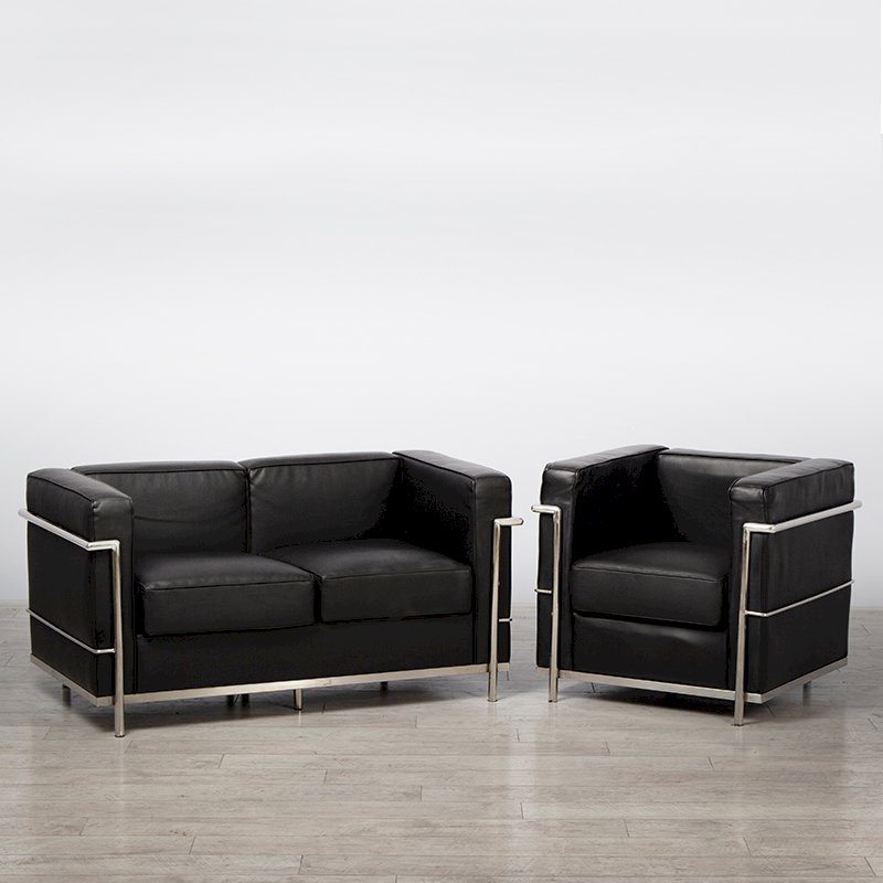 Corbusier Armchair - Black