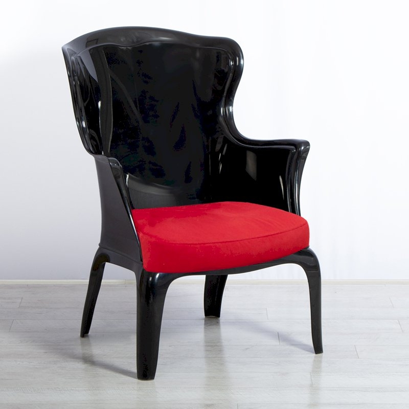 Black Throne Chair