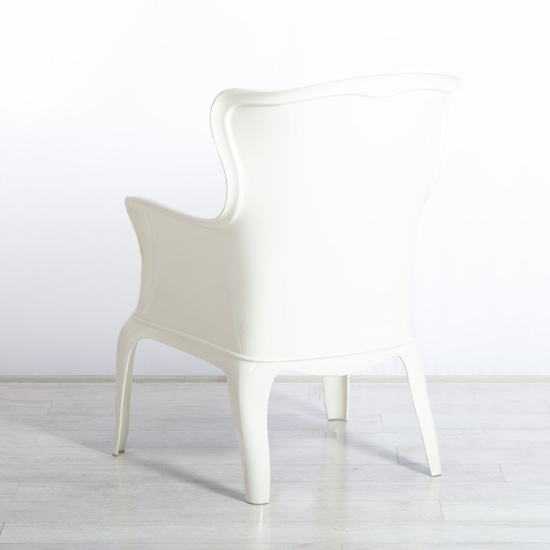 White Throne Chair