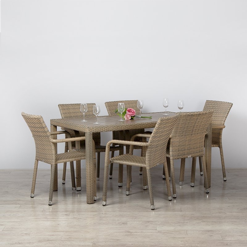 Ascot Rattan Table