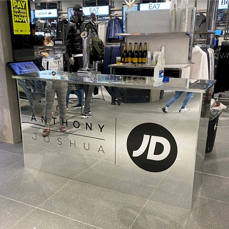 Silver Mirror 2m Bar