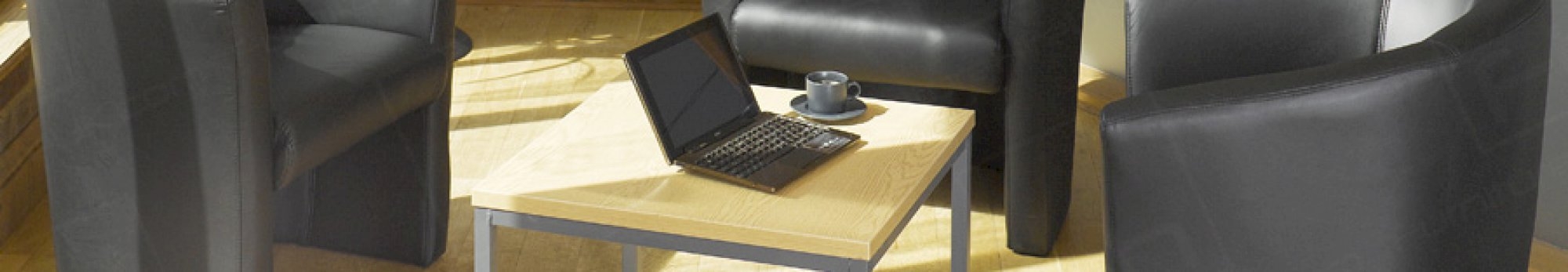 square light oak coffee table