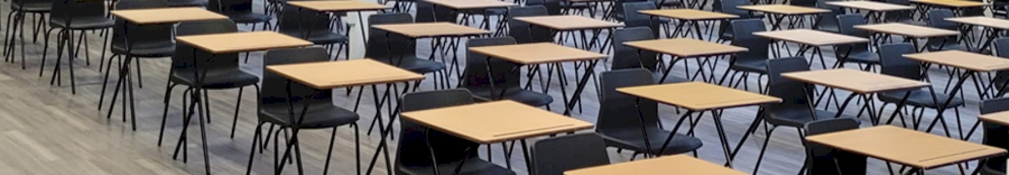 exam desks