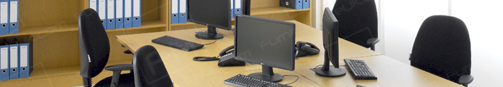 black operator chairs