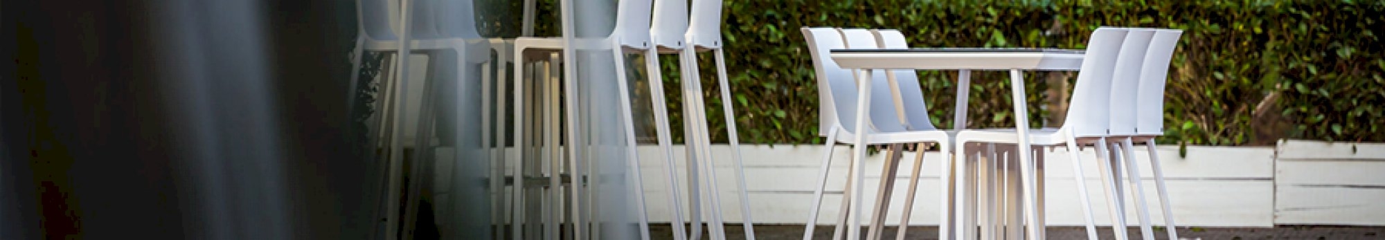 utah white table hire