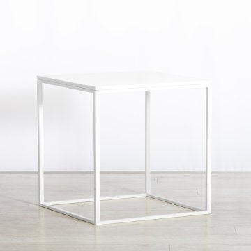 Box Frame Medium Table White 460 x 700 x 720h Box Frame Medium Table White 460 x 700 x 720h