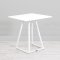 Dallas Square Bistro Table - White