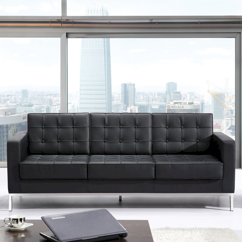 2 Seater Montague Sofa - Black