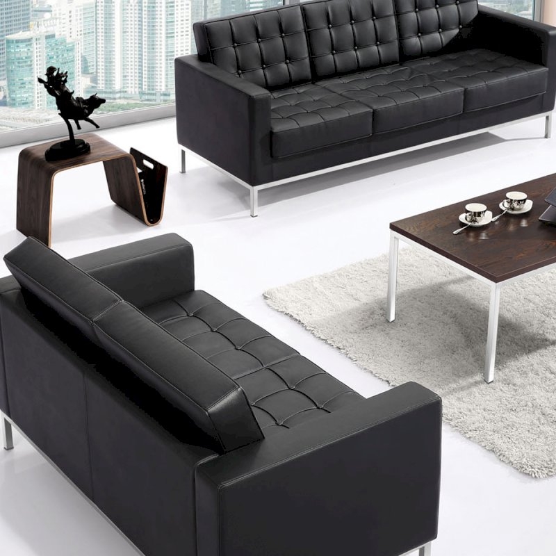2 Seater Montague Sofa - Black