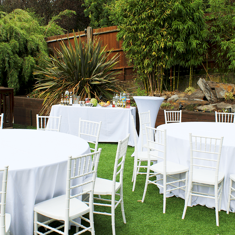 Bronze White Party Package