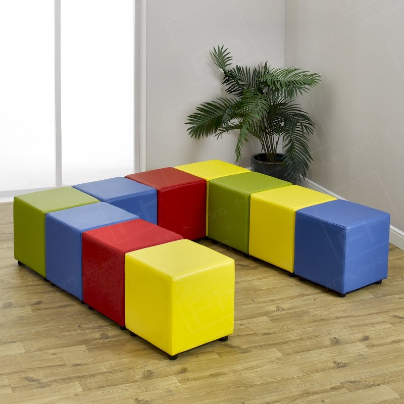 Yellow Cube Seat