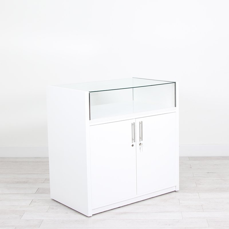 Glass Display Counter (Type A) with Graphics
