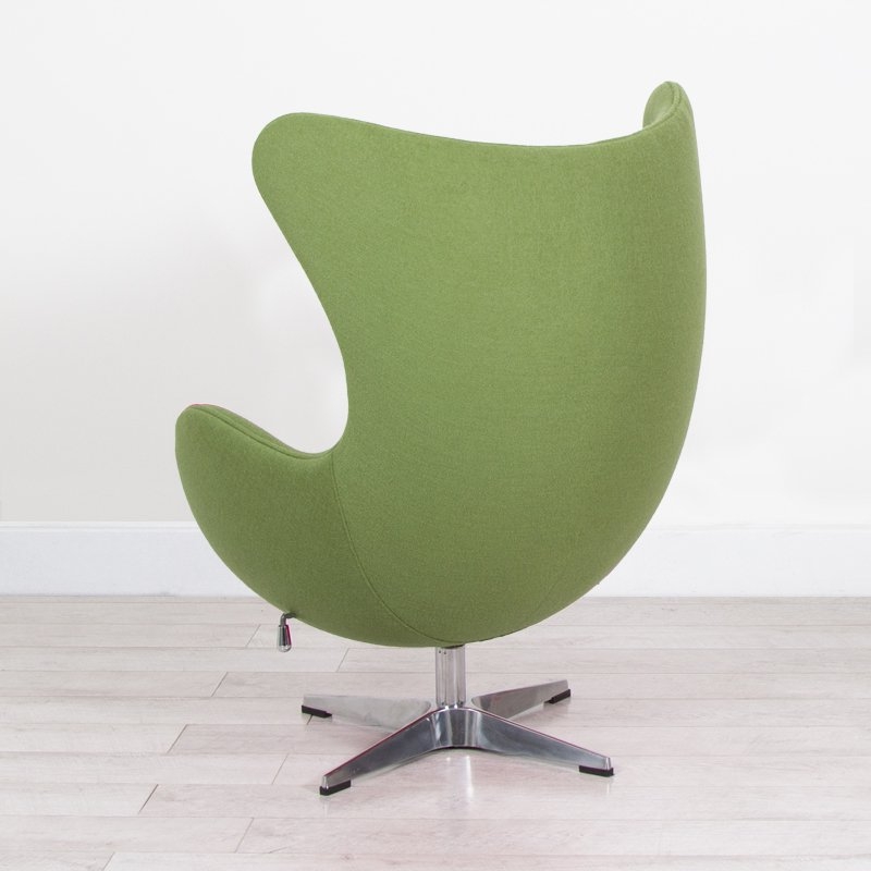 Green Fabric Egg Chair