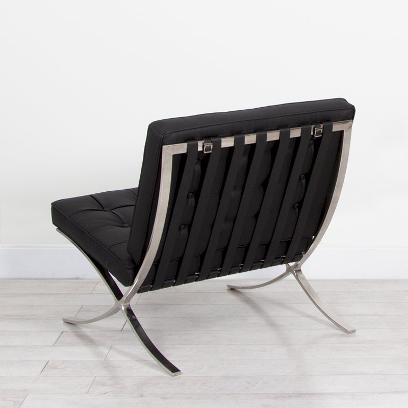 Barcelona Style Chair - Black
